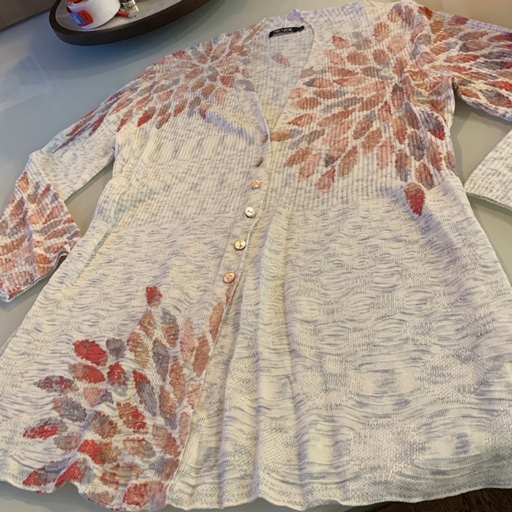 Nic + Zoe cardigan - Size L